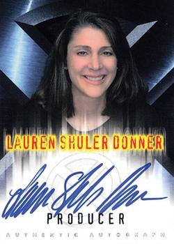2000 Topps X-Men The Movie - Autographs #NNO Lauren Shuler Donner Front
