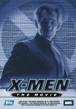 2000 Topps X-Men The Movie - Autographs #NNO Sir Ian McKellen Back
