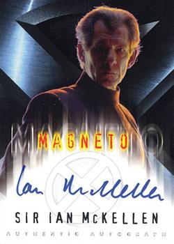 2000 Topps X-Men The Movie - Autographs #NNO Sir Ian McKellen Front