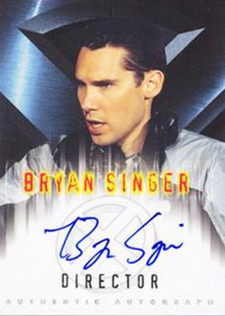 2000 Topps X-Men The Movie - Autographs #NNO Bryan Singer Front