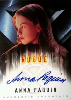 2000 Topps X-Men The Movie - Autographs #NNO Anna Paquin Front