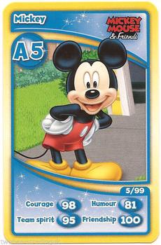 2012 Morrisons Disneyland Paris 20th Anniversary Collection #A5 Mickey Front