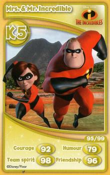2012 Morrisons Disneyland Paris 20th Anniversary Collection #K5 Mrs & Mr Incredible Front