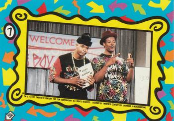 1992 Topps In Living Color - Stickers #7 Whiz and Ice Front