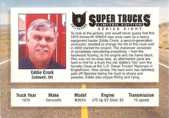2007 CAT Scale Super Trucks Limited Edition Series Eight #09 1979 Kenworth Back