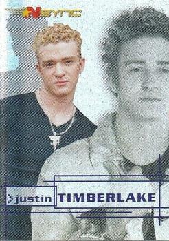 Justin Timberlake 2000 Topps NSYNC Stickers Rookie Card #9 RC Bottom Right  Zeeks