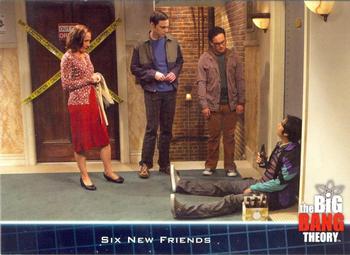 2013 Cryptozoic The Big Bang Theory Season 5 #18 Six New Friends Front