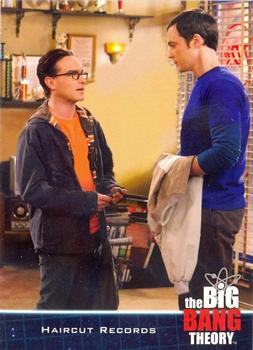 2013 Cryptozoic The Big Bang Theory Season 5 #48 Haircut Records Front