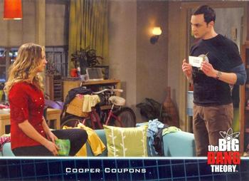 2013 Cryptozoic The Big Bang Theory Season 5 #53 Cooper Coupons Front