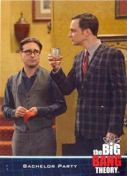 2013 Cryptozoic The Big Bang Theory Season 5 #58 Bachelor Party Front