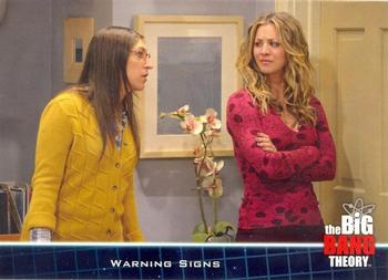 2013 Cryptozoic The Big Bang Theory Season 5 #60 Warning Signs Front