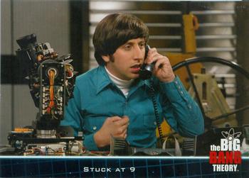 2013 Cryptozoic The Big Bang Theory Season 5 #61 Stuck at 9 Front