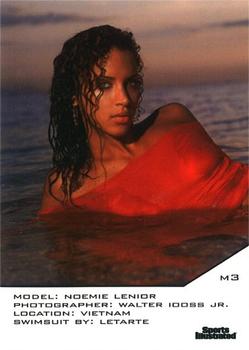 2003 Sports Illustrated Swimsuit - Memorabilia #M3 Noemie Lenoir Back