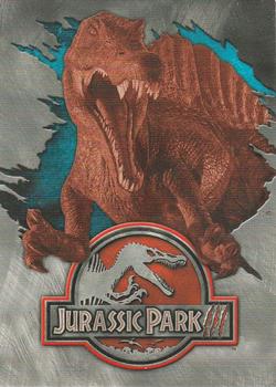 2001 Inkworks Jurassic Park III 3D - Field Guide #T1 Jurassic Park III Front