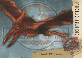 2001 Inkworks Jurassic Park III 3D - Field Guide #T5 Giant Pteranodon Front