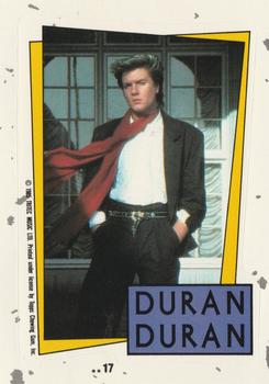 1985 Topps Duran Duran - Stickers #17 Row 1 Col. 5 Front