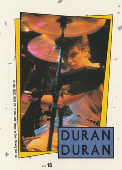 1985 Topps Duran Duran - Stickers #18 Completed Puzzle Front