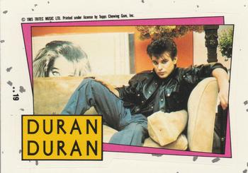 1985 Topps Duran Duran - Stickers #19 Row 2 Col. 4 Front