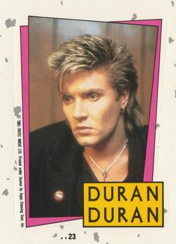 1985 Topps Duran Duran - Stickers #21 Row 3 Col. 5 Front