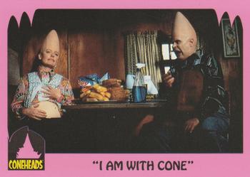 1993 Topps Coneheads #9 I Am with Cone Front