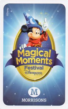 2011 Morrisons Disneyland Paris Magical Moments Festival #A5 Minnie & Mickey Back