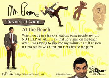 1998 Dart Mr. Bean #7 At the Beach Back