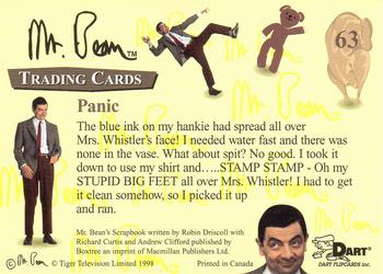 1998 Dart Mr. Bean #63 Panic Back