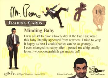 1998 Dart Mr. Bean #19 Minding Baby Back
