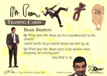 1998 Dart Mr. Bean #26 Bean Busters Back