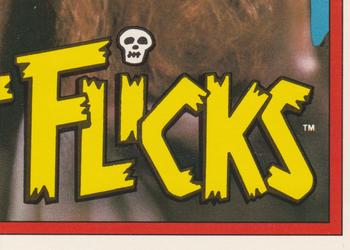 1988 Topps Fright Flicks - Stickers #11 Pumpkinhead Back