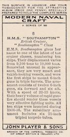 1939 Player's Modern Naval Craft #8 H.M.S. 