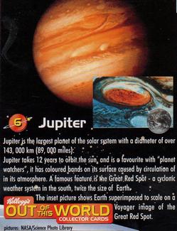 1999 Kellogg's Out of This World #6 Jupiter Front