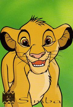 1995 Panini The Lion King #2 Simba Front