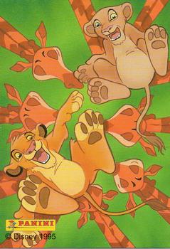 1995 Panini The Lion King #9 Simba Back