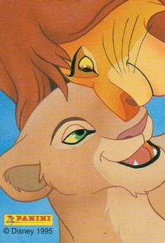 1995 Panini The Lion King #90 Simba Back