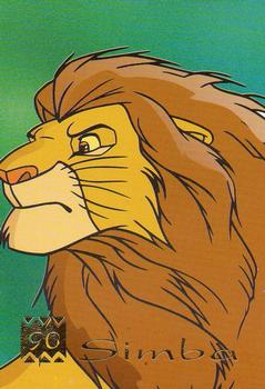 1995 Panini The Lion King #90 Simba Front