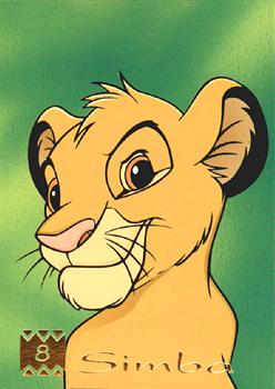 1995 Panini The Lion King #8 Simba Front
