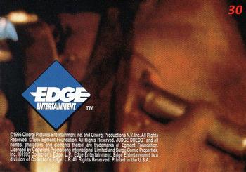 1995 Edge Entertainment Judge Dredd : The Movie #30 Angel Gang Back