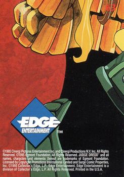 1995 Edge Entertainment Judge Dredd : The Movie #63 Judge Anderson Back