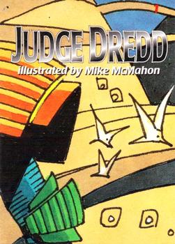 1995 Edge Entertainment Judge Dredd : The Movie #1 Judge Dredd Back