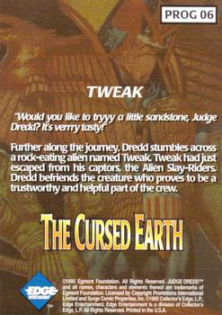 1995 Edge Entertainment Judge Dredd: The Epics #PROG 6 Tweak Back