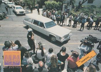 1994 In Pursuit of Justice: The Simpson Case #9 Hearse Procession Front