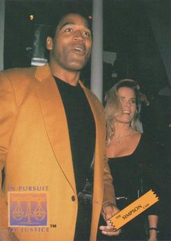 1994 In Pursuit of Justice: The Simpson Case #16 OJ with Nicole in a Club Front