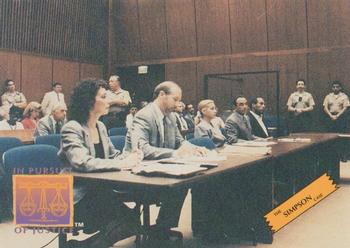 1994 In Pursuit of Justice: The Simpson Case #41 The Courtroom Front