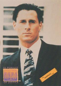 1994 In Pursuit of Justice: The Simpson Case #42 Ronald Lyle Goldman Front