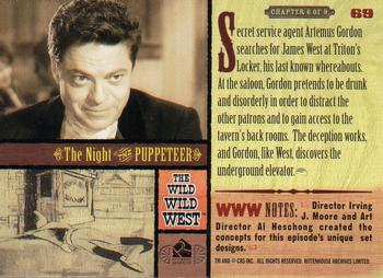2000 Rittenhouse The Wild Wild West #69 The Night of the Puppeteer - Chapter 6 of 9 Back
