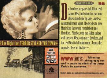 2000 Rittenhouse The Wild Wild West #98 The Night that Terror Stalked the Town - Chapter 8 of 9 Back