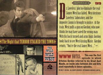 2000 Rittenhouse The Wild Wild West #99 The Night that Terror Stalked the Town - Chapter 9 of 9 Back
