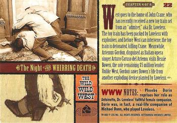 2000 Rittenhouse The Wild Wild West #22 The Night of the Whirring Death - Chapter 4 of 9 Back