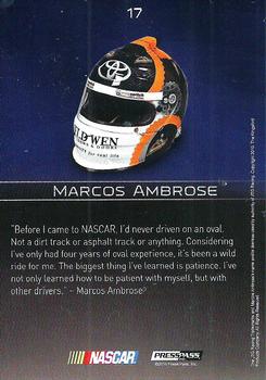 2010 Press Pass Premium #17 Marcos Ambrose Back